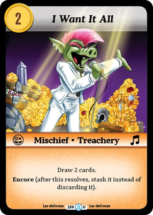 Image for I Want it All (Season 1) (259) - Munchkin CCG