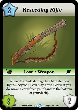 Image for Reseeding Rifle (Season 1) (283) - Munchkin CCG
