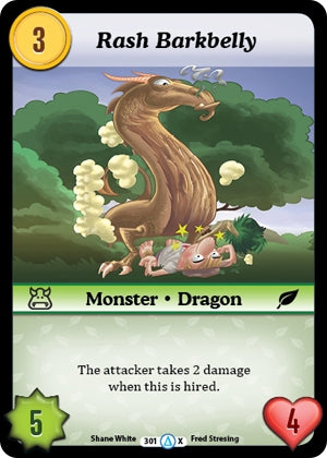 Image for Rash Barkbelly (Season 1) (301) - Munchkin CCG