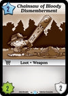 Image for Chainsaw of Bloody Dismemberment (Alt 1) (Season 1) (34) - Munchkin CCG