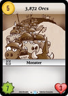 Image for 3,872 Orcs (Alt 1) (Season 1) (82) - Munchkin CCG