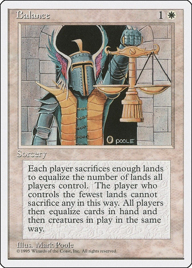 Image for Balance (Fourth Edition) (256) - Magic: The Gathering