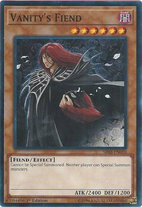 Image for Vanity's Fiend (Structure Deck: Lair of Darkness) (SR06-EN010) - YuGiOh