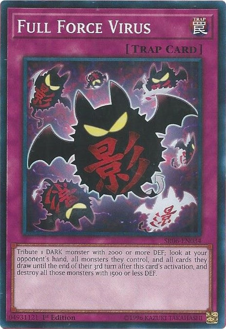 Image for Full Force Virus (Structure Deck: Lair of Darkness) (SR06-EN034) - YuGiOh