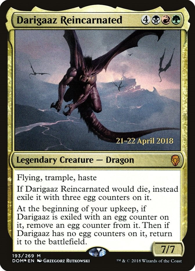 Image for Darigaaz Reincarnated (Prerelease Cards) (193) - Magic: The Gathering