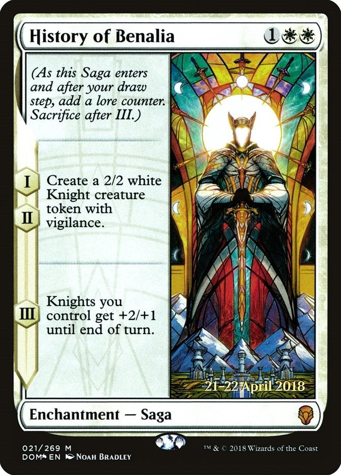 Image for History of Benalia (Prerelease Cards) (21) - Magic: The Gathering
