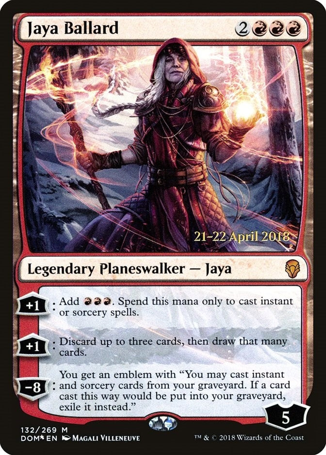 Image for Jaya Ballard (Prerelease Cards) (132) - Magic: The Gathering