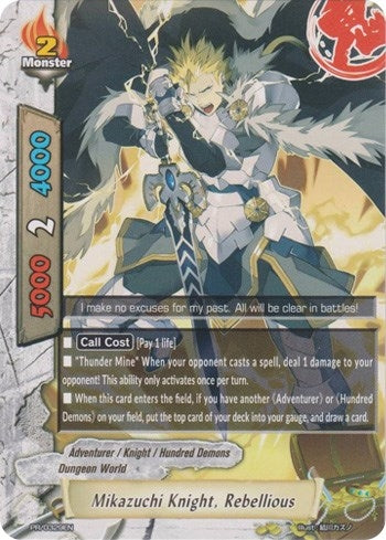 Image for Mikazuchi Knight, Rebellious (Promo Cards) (PR/0329EN) - Future Card BuddyFight