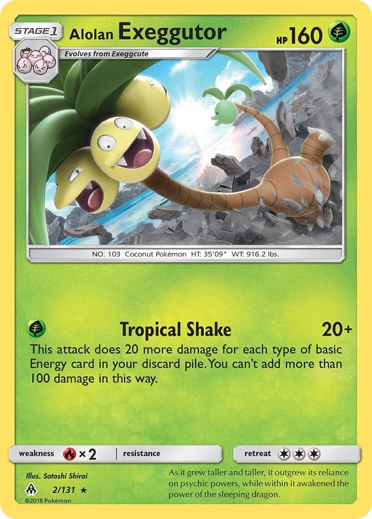 Image for Alolan Exeggutor (SM - Forbidden Light) (2/131) - Pokemon