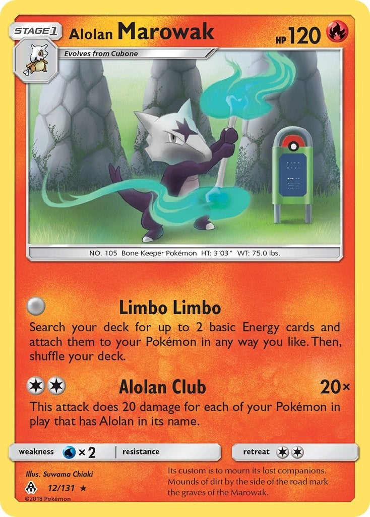 Image for Alolan Marowak (SM - Forbidden Light) (12/131) - Pokemon