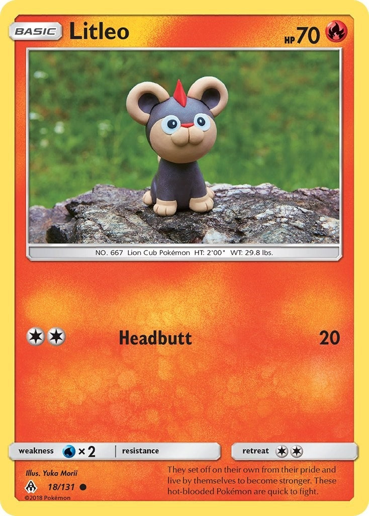 Image for Litleo (SM - Forbidden Light) (18/131) - Pokemon