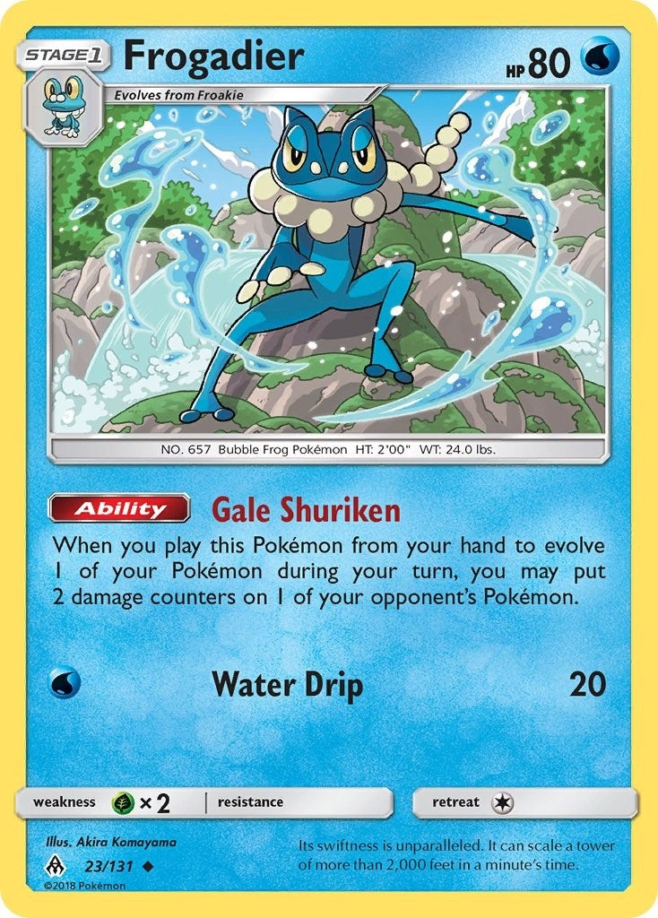 Image for Frogadier (SM - Forbidden Light) (23/131) - Pokemon