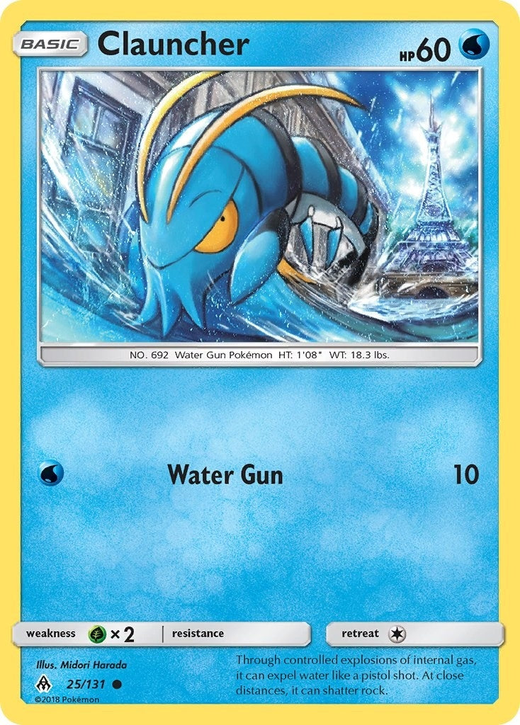 Image for Clauncher (SM - Forbidden Light) (25/131) - Pokemon