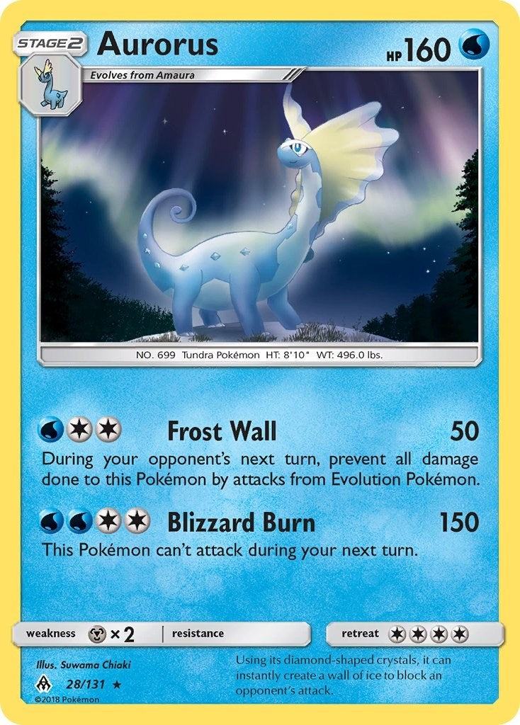 Image for Aurorus (SM - Forbidden Light) (28/131) - Pokemon