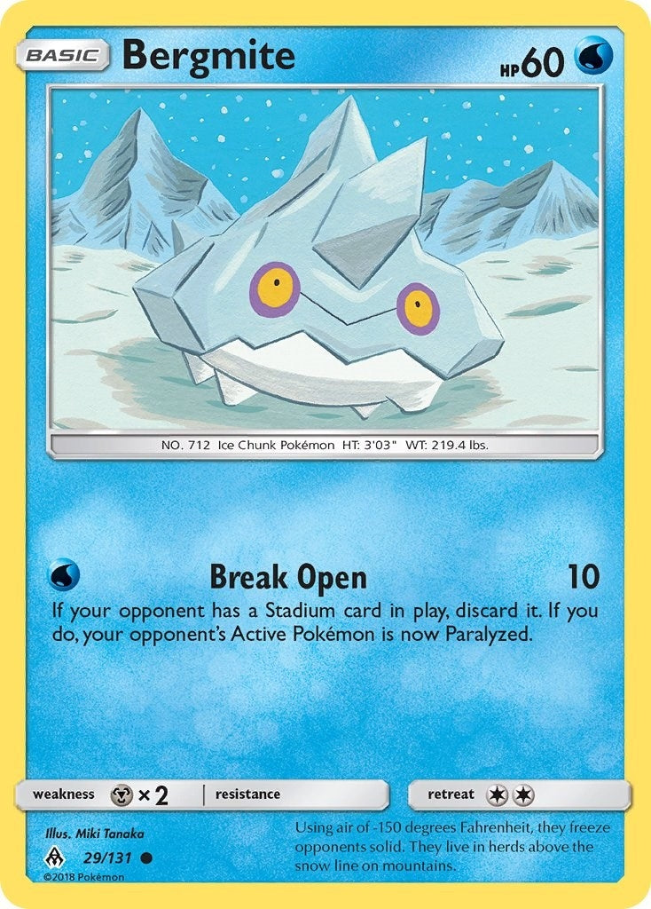 Image for Bergmite (SM - Forbidden Light) (29/131) - Pokemon