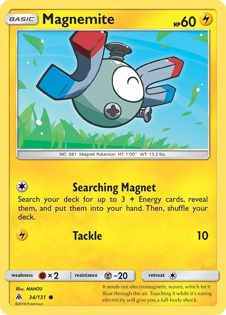 Image for Magnemite (SM - Forbidden Light) (34/131) - Pokemon