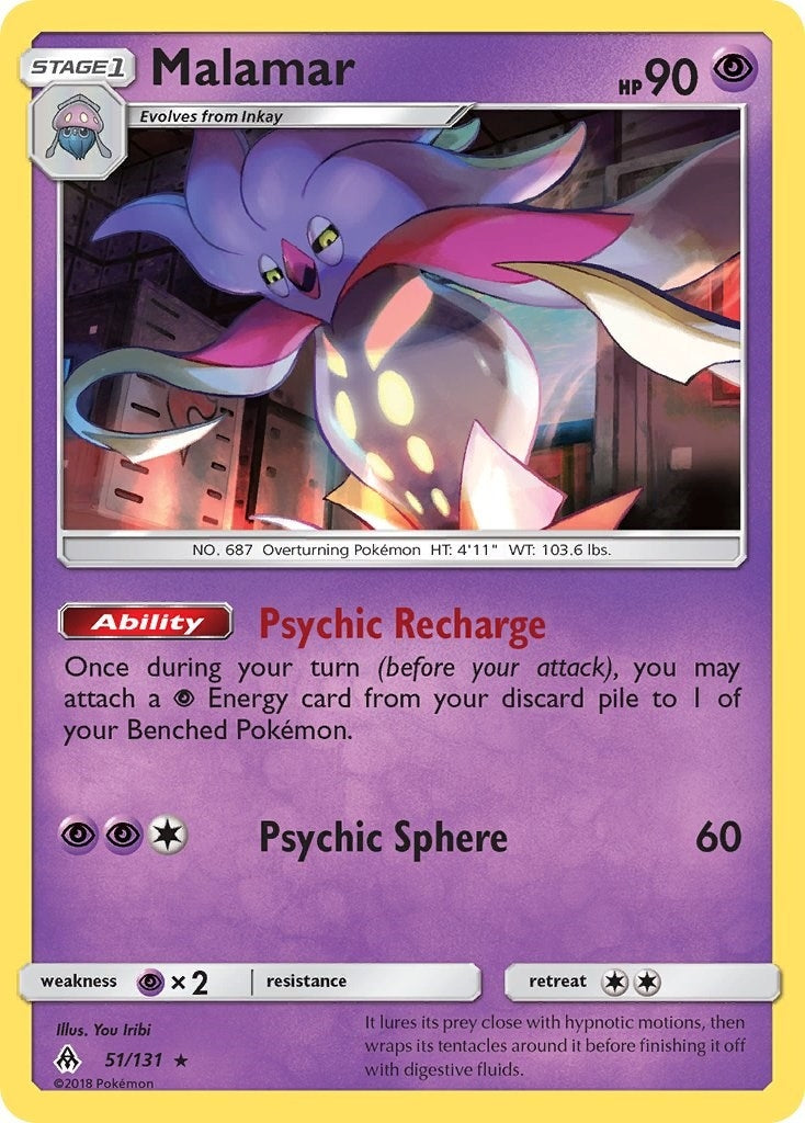 Image for Malamar (SM - Forbidden Light) (51/131) - Pokemon