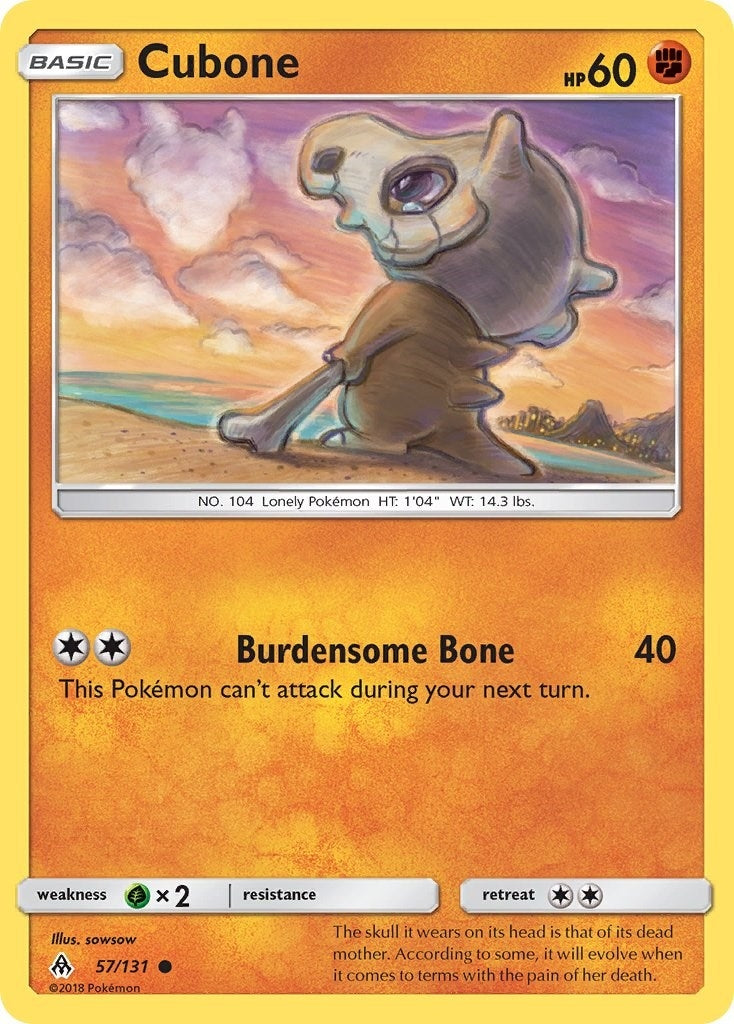 Image for Cubone (SM - Forbidden Light) (57/131) - Pokemon
