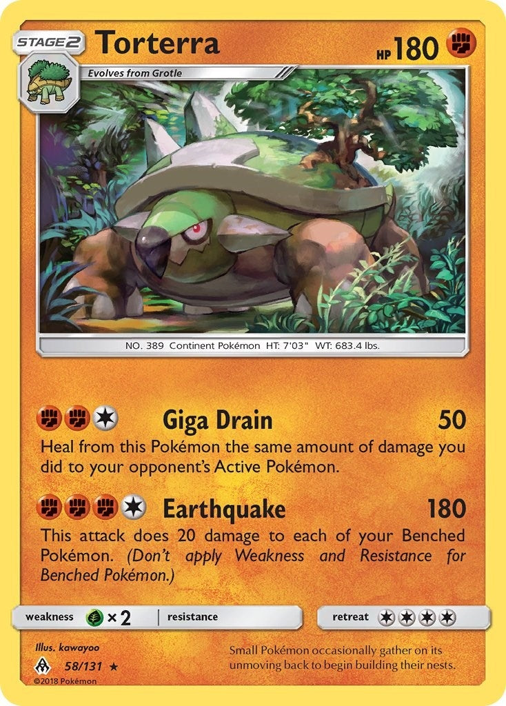 Image for Torterra (SM - Forbidden Light) (58/131) - Pokemon