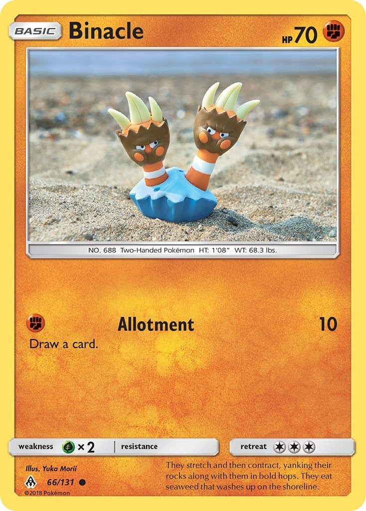 Image for Binacle (SM - Forbidden Light) (66/131) - Pokemon