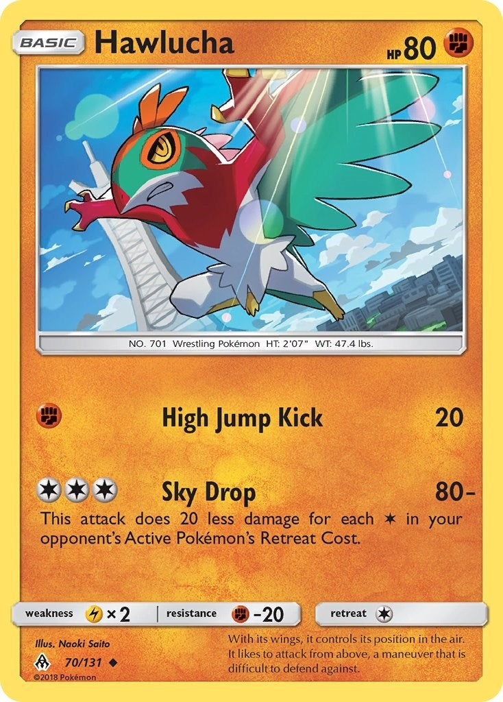Image for Hawlucha (SM - Forbidden Light) (70/131) - Pokemon