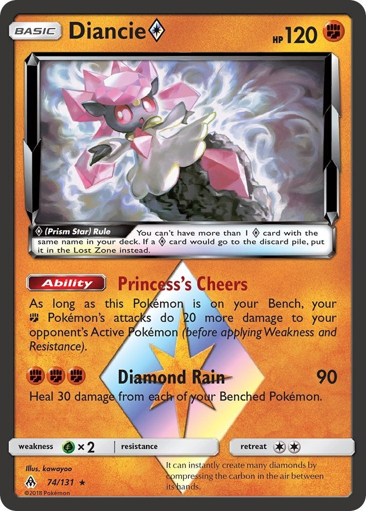 Image for Diancie Prism Star (SM - Forbidden Light) (74/131) - Pokemon