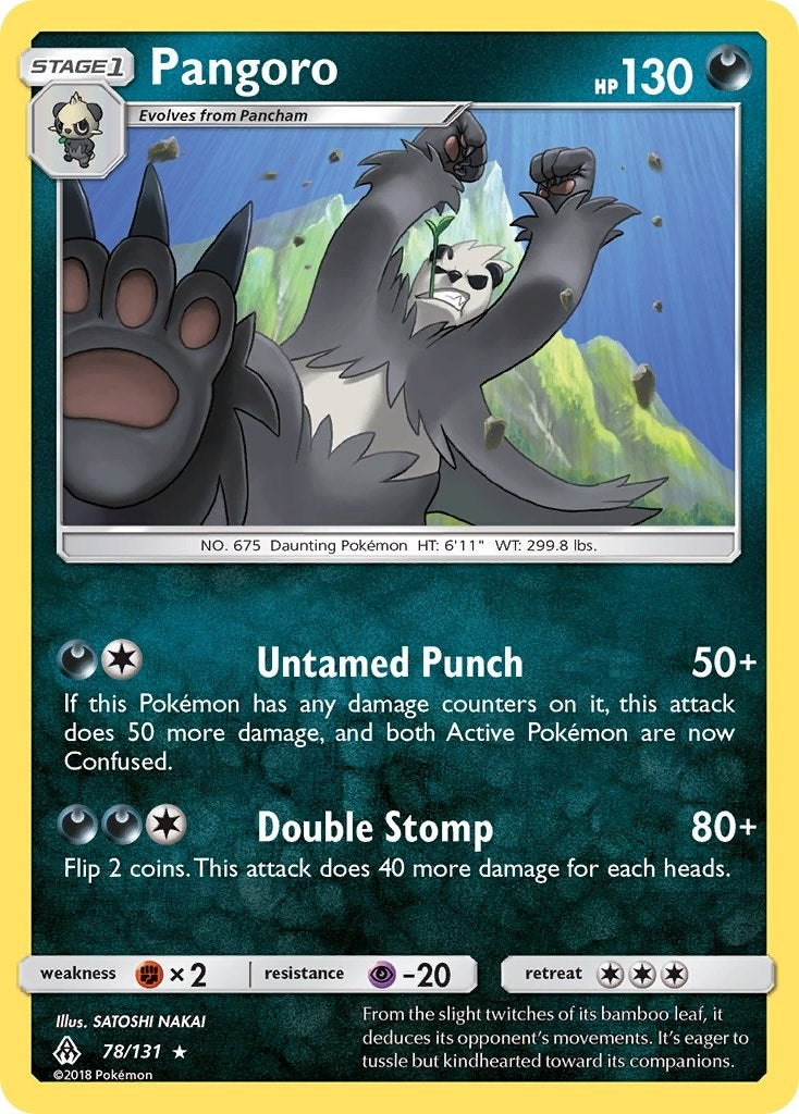 Image for Pangoro (SM - Forbidden Light) (78/131) - Pokemon