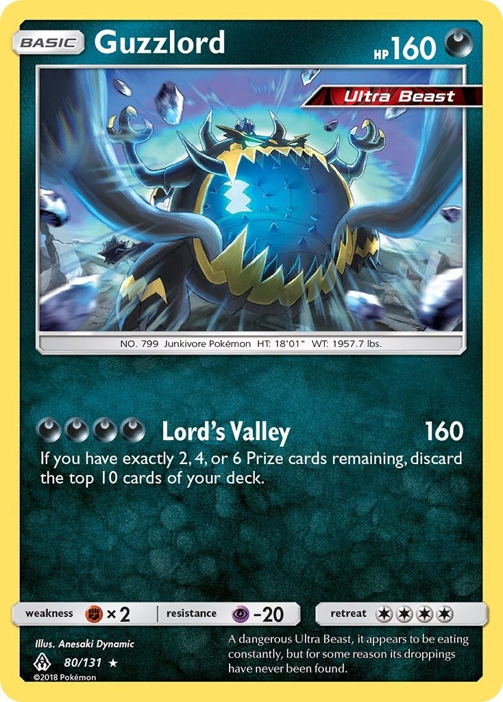 Image for Guzzlord (SM - Forbidden Light) (80/131) - Pokemon