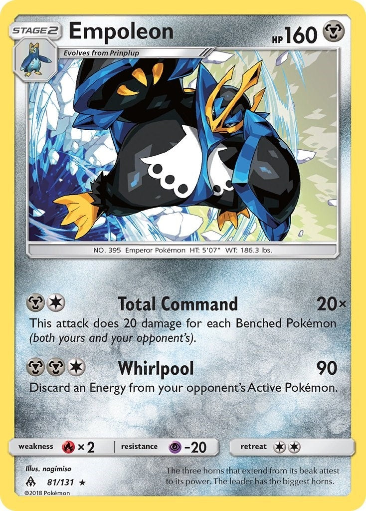 Image for Empoleon (SM - Forbidden Light) (81/131) - Pokemon