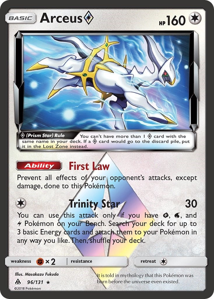 Image for Arceus Prism Star (SM - Forbidden Light) (96/131) - Pokemon