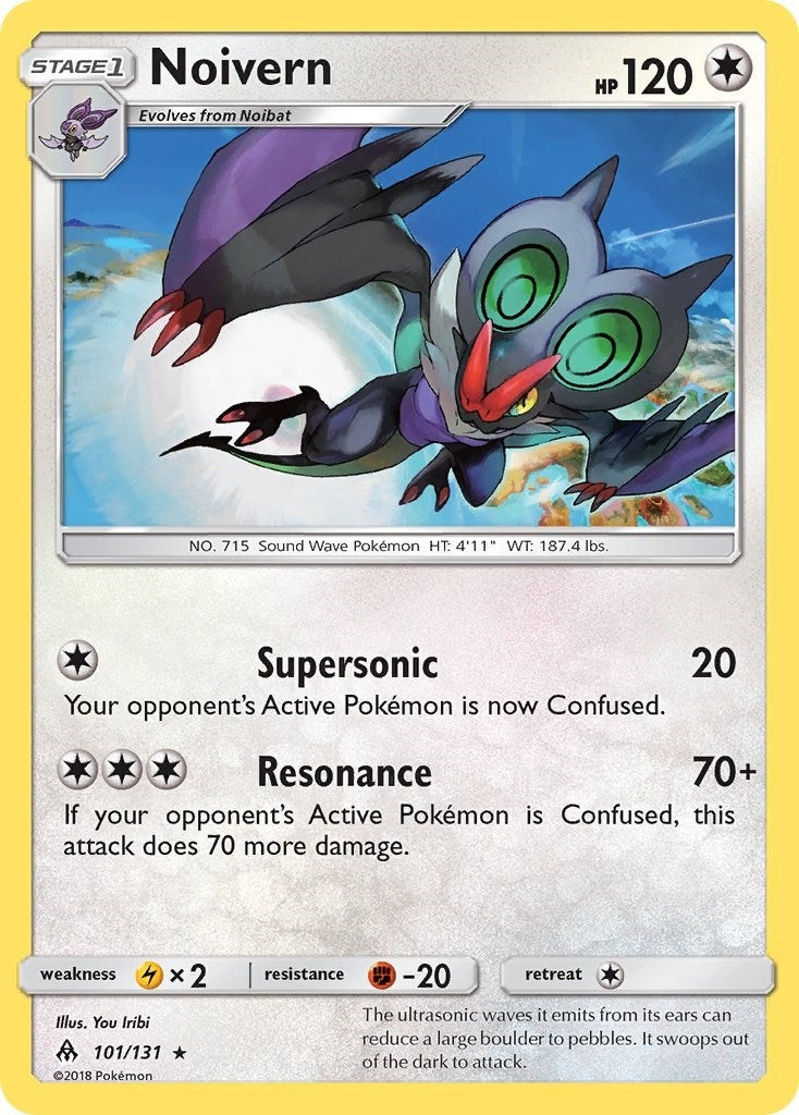 Image for Noivern (SM - Forbidden Light) (101/131) - Pokemon