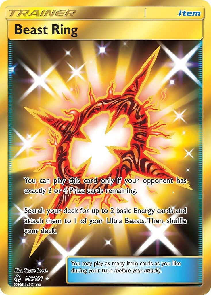 Image for Beast Ring (Secret) (SM - Forbidden Light) (141/131) - Pokemon
