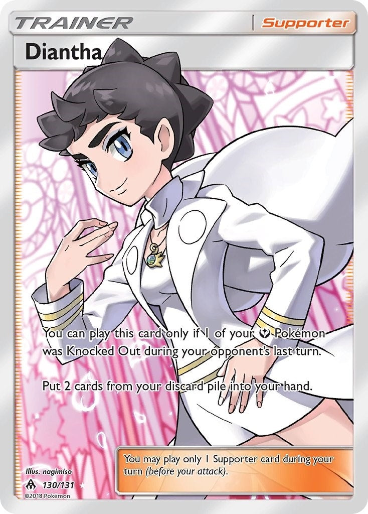 Image for Diantha (Full Art) (SM - Forbidden Light) (130/131) - Pokemon