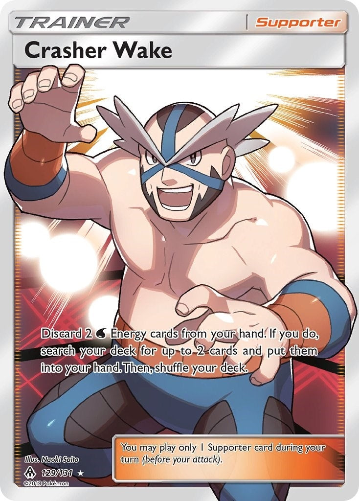 Image for Crasher Wake (Full Art) (SM - Forbidden Light) (129/131) - Pokemon