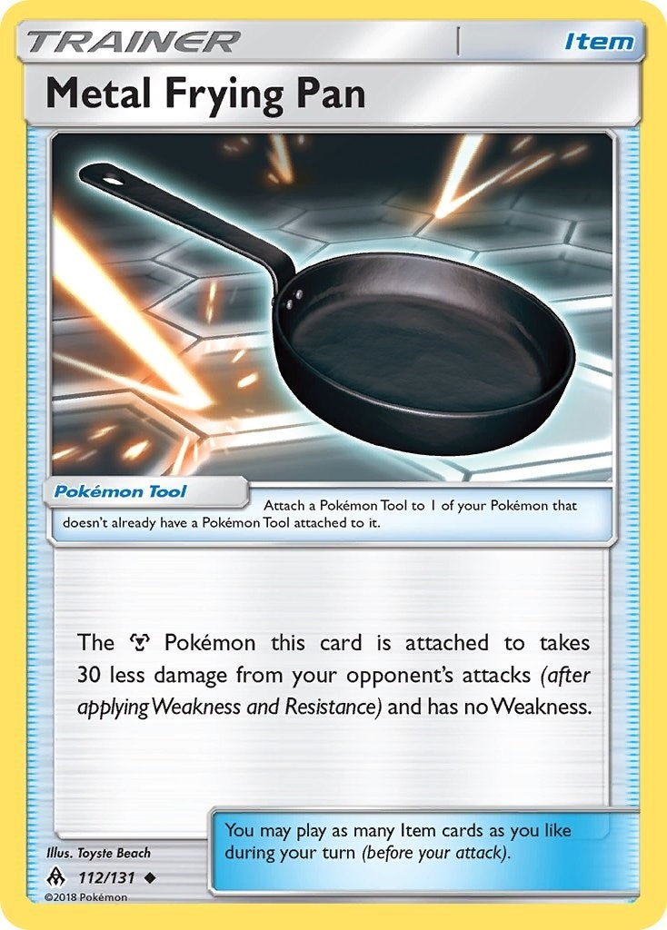Image for Metal Frying Pan (SM - Forbidden Light) (112/131) - Pokemon