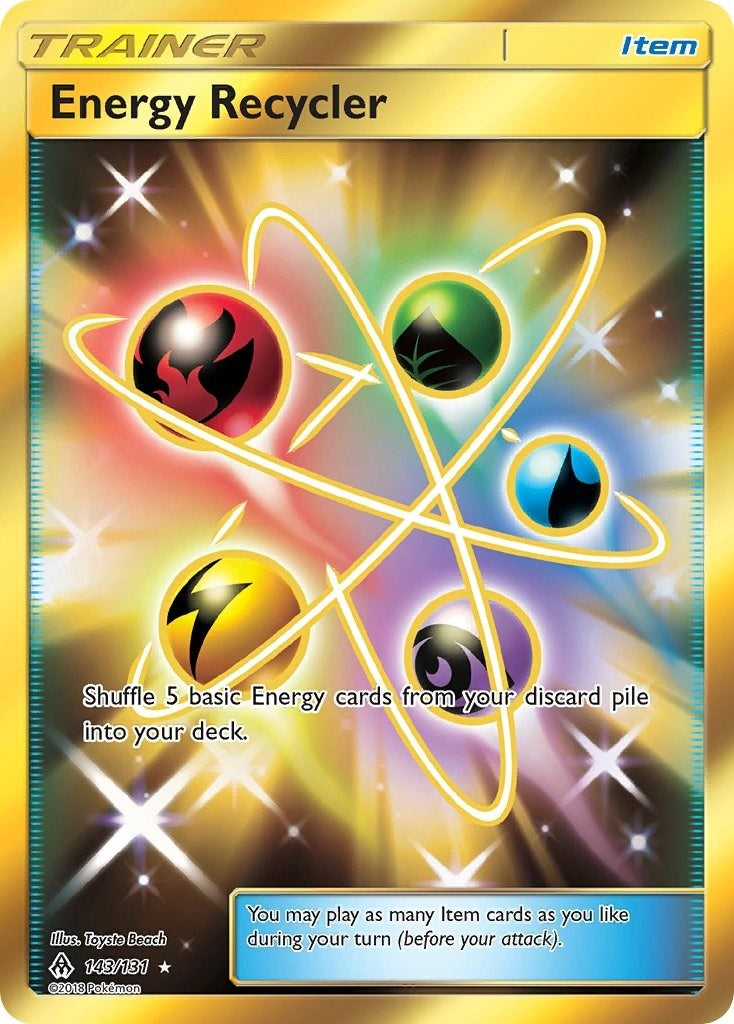 Image for Energy Recycler (Secret) (SM - Forbidden Light) (143/131) - Pokemon