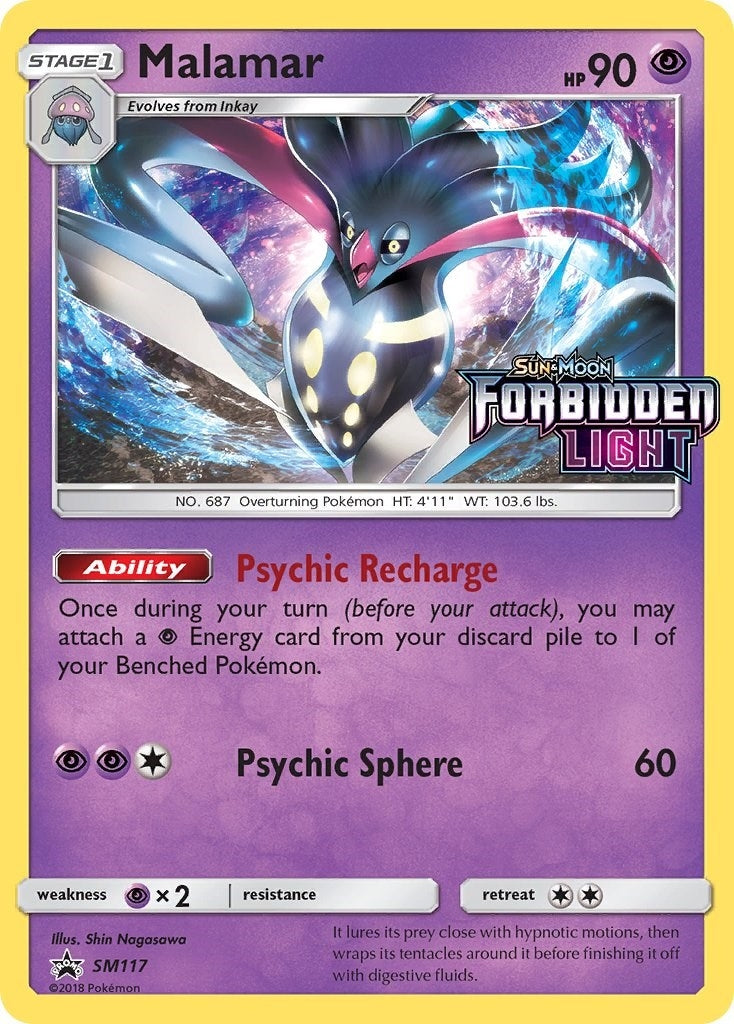 Image for Malamar - SM117 (Prerelease) (SM Promos) (SM117) - Pokemon