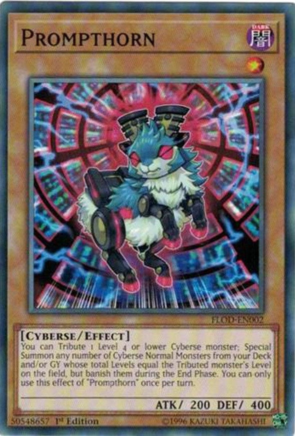 Image for Prompthorn (Flames of Destruction) (FLOD-EN002) - YuGiOh