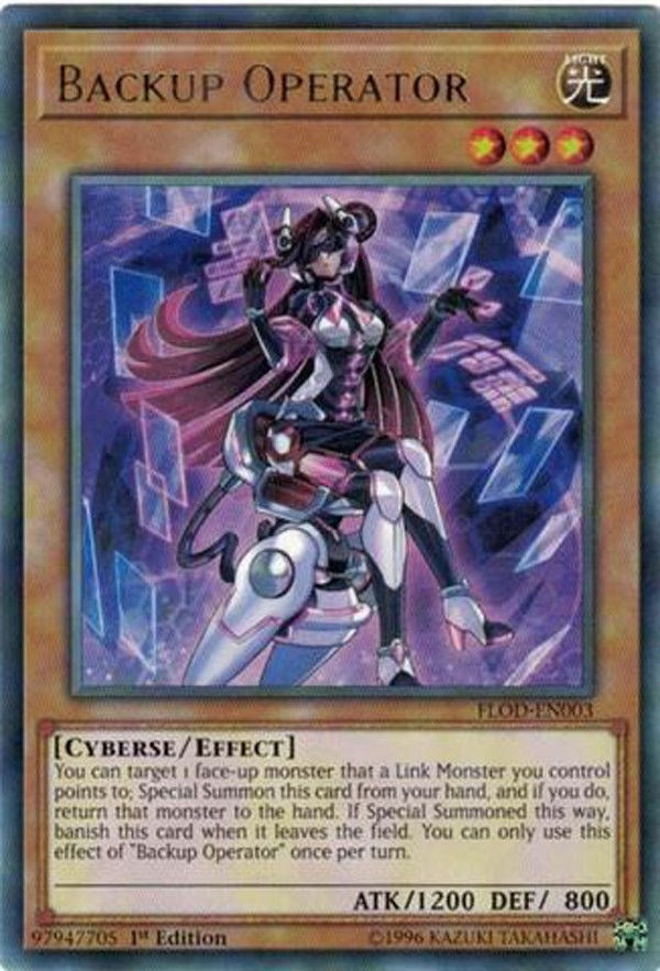 Image for Backup Operator (Flames of Destruction) (FLOD-EN003) - YuGiOh