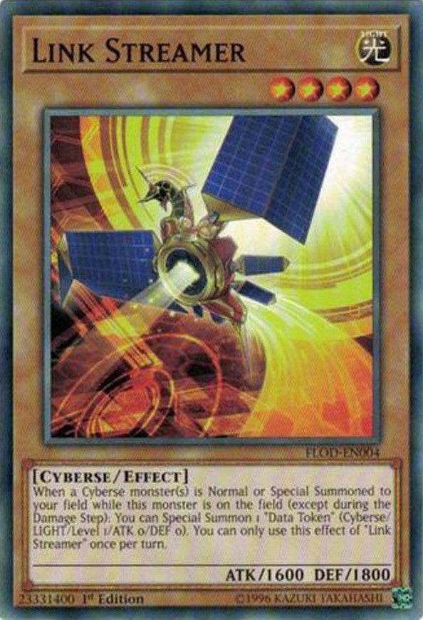 Image for Link Streamer (Flames of Destruction) (FLOD-EN004) - YuGiOh