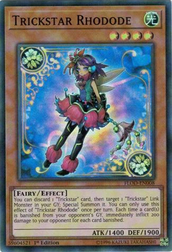 Image for Trickstar Rhodode (Flames of Destruction) (FLOD-EN008) - YuGiOh