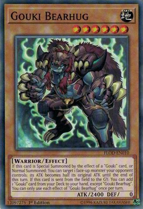 Image for Gouki Bearhug (Flames of Destruction) (FLOD-EN010) - YuGiOh