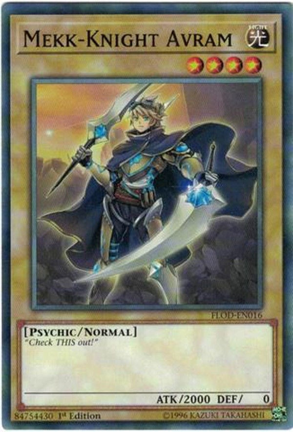 Image for Mekk-Knight Avram (Flames of Destruction) (FLOD-EN016) - YuGiOh