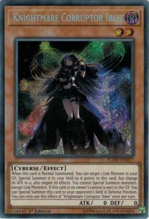 Image for Knightmare Corruptor Iblee (Flames of Destruction) (FLOD-EN017) - YuGiOh