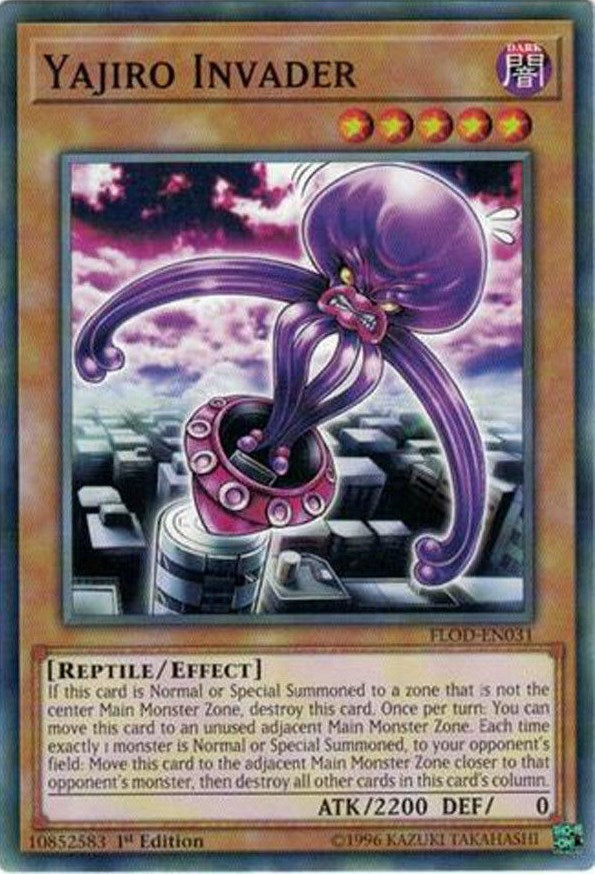 Image for Yajiro Invader (Flames of Destruction) (FLOD-EN031) - YuGiOh