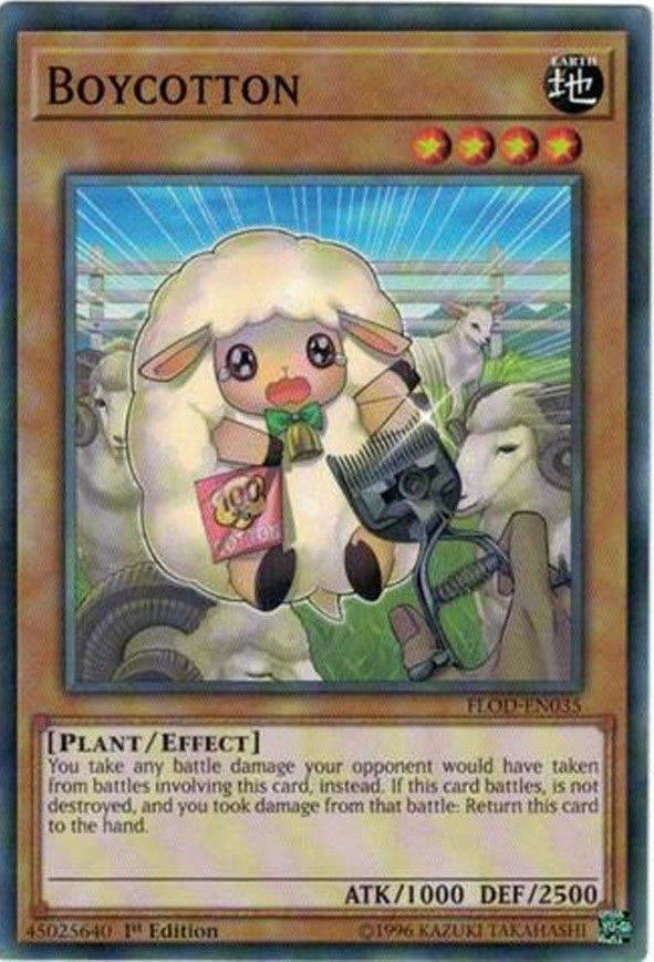 Image for Boycotton (Flames of Destruction) (FLOD-EN035) - YuGiOh