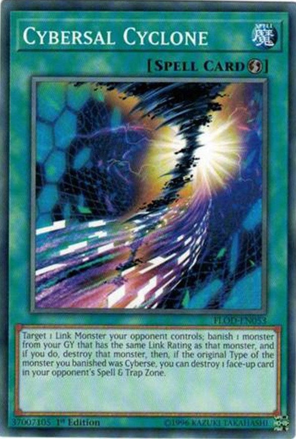 Image for Cybersal Cyclone (Flames of Destruction) (FLOD-EN053) - YuGiOh