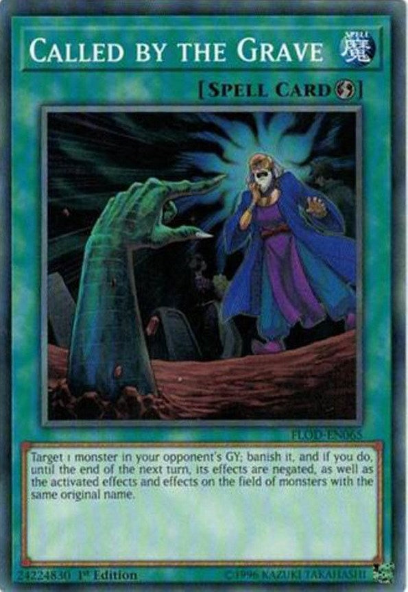 Image for Called by the Grave (Flames of Destruction) (FLOD-EN065) - YuGiOh