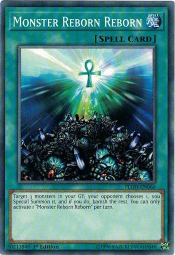 Image for Monster Reborn Reborn (Flames of Destruction) (FLOD-EN066) - YuGiOh