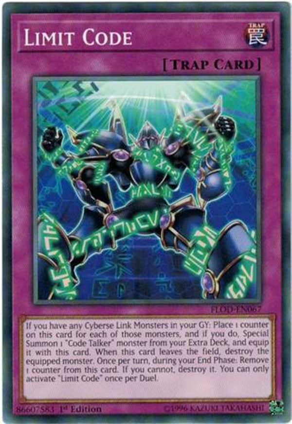 Image for Limit Code (Flames of Destruction) (FLOD-EN067) - YuGiOh